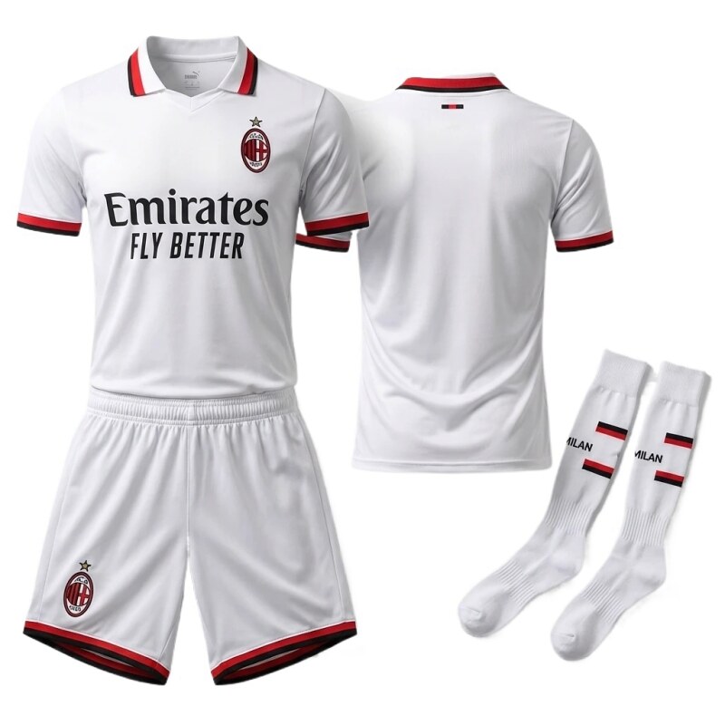 AC Milan minimalist white jersey