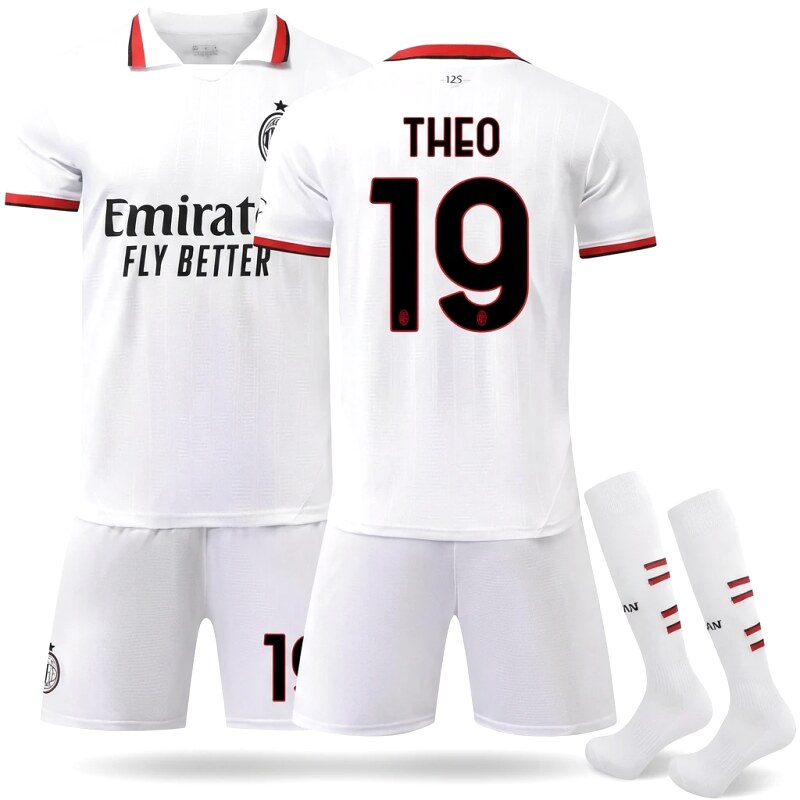 AC Milan Theo series sporty white jersey