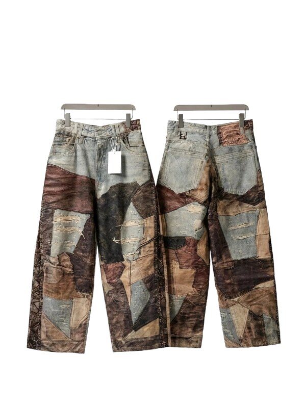 Acne Studios Color - Block Retro Jeans