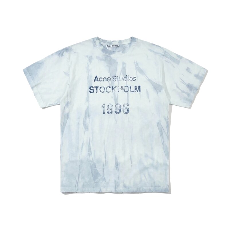 Acne Studios Tie - Dye Style White T - Shirt