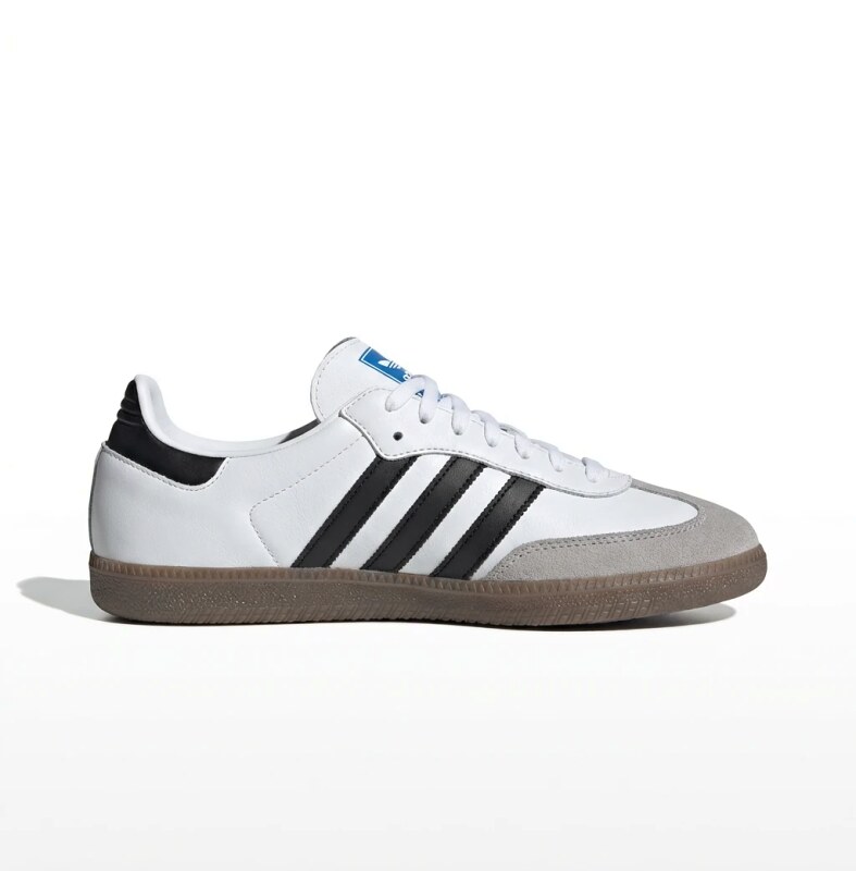 Adidas Samba classic black and white sports shoes