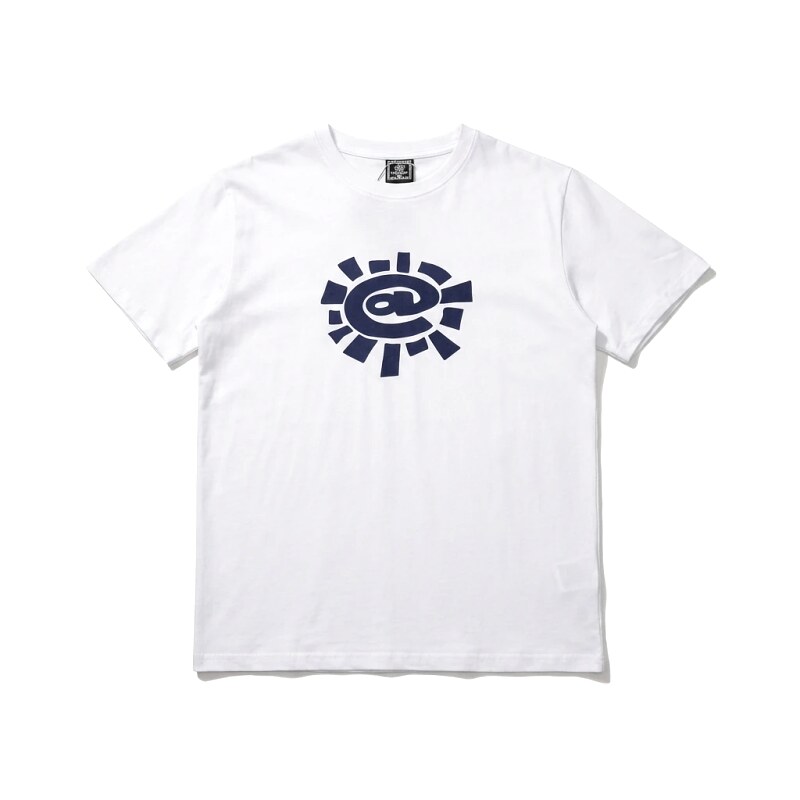 ADWYSD Printed Simple White T-shirt