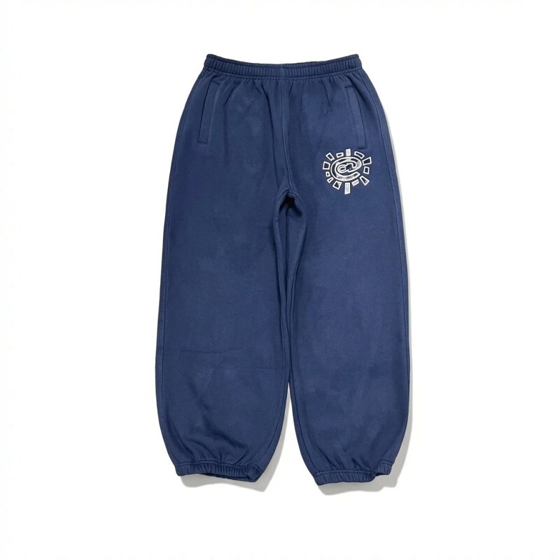 ADWYSD retro style navy blue sweatpants