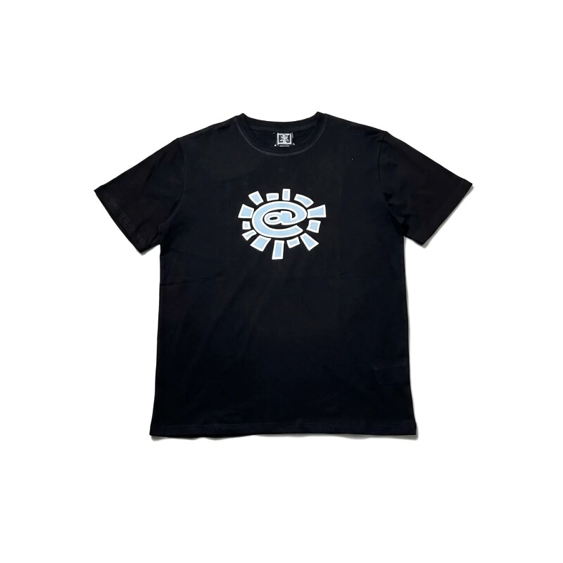 ADWYSD Sun Pattern Black T-shirt