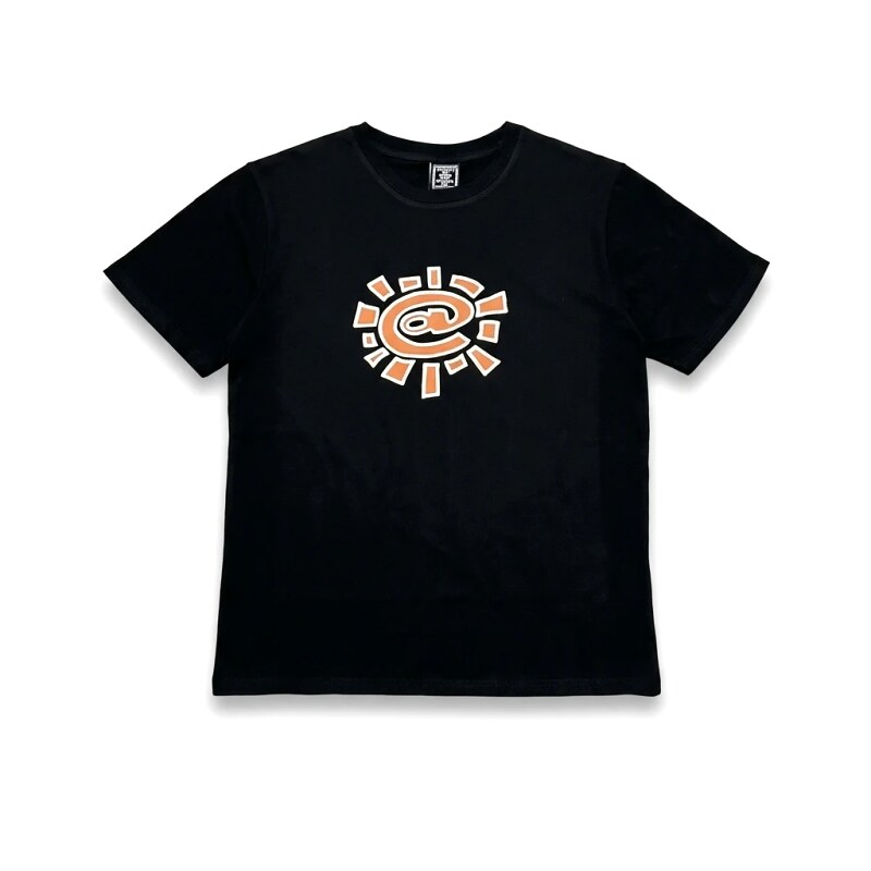 ADWYSD Sun Print Black T-shirt
