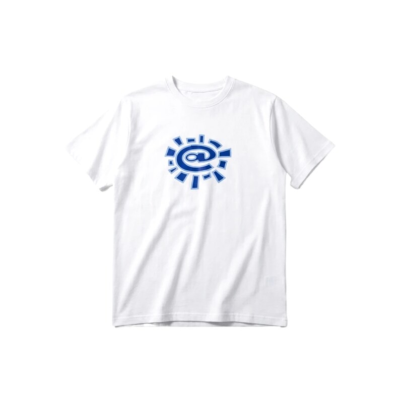 ADWYSD Sunflower Simple White T-shirt