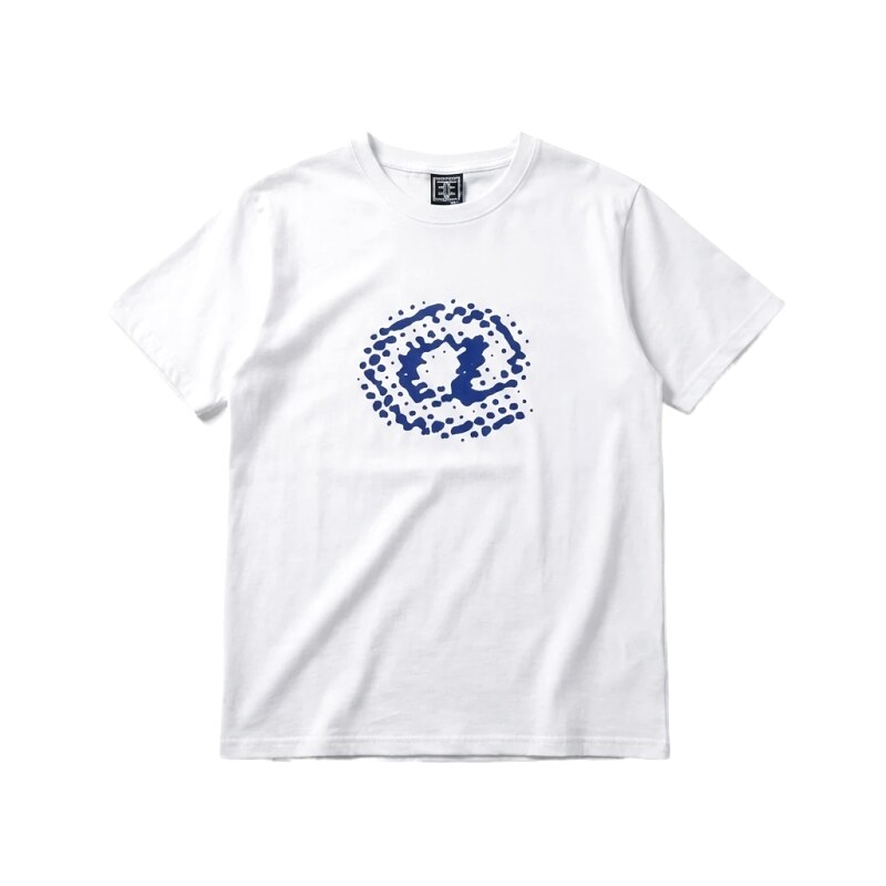 ADWYSD trendy brand simple white T-shirt