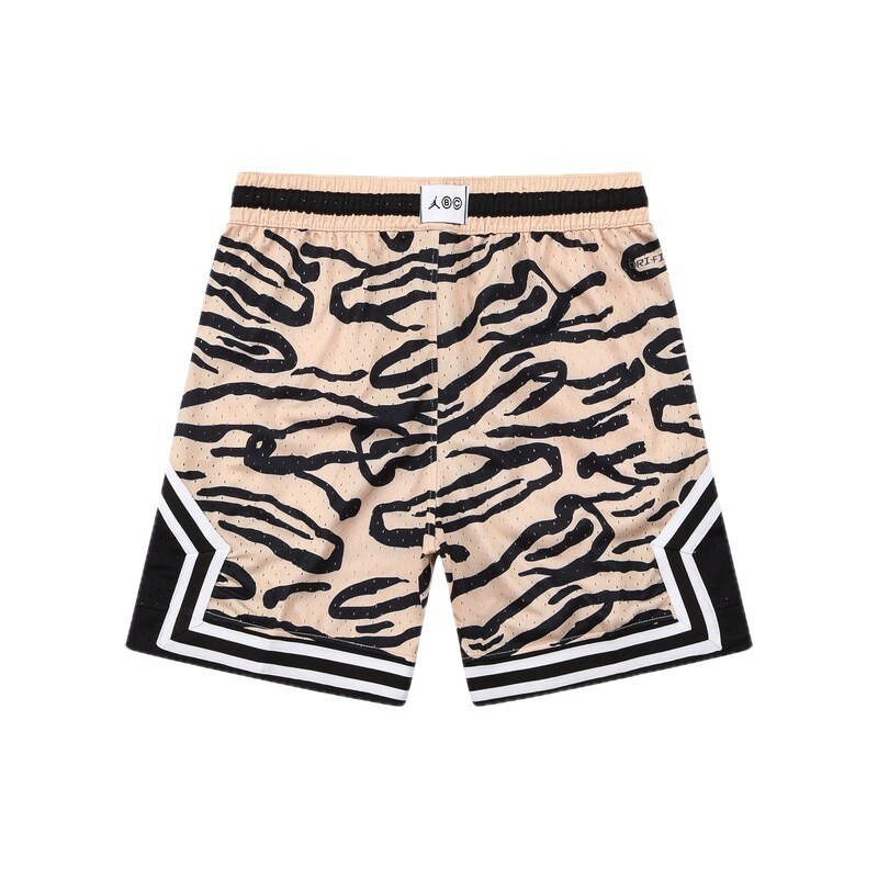 AJ Tiger Stripe Sports Shorts