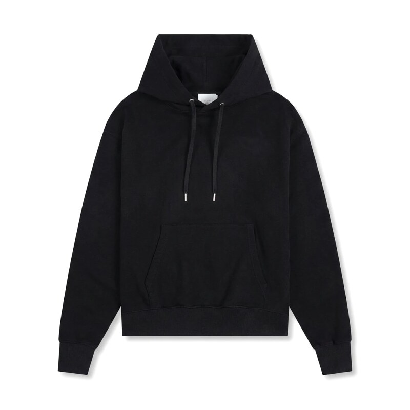 AMI Basic Style Simple Black Hoodie