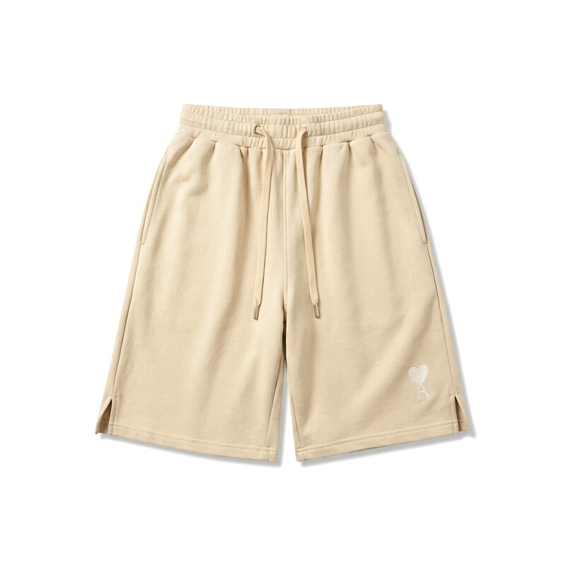 AMI casual style khaki shorts