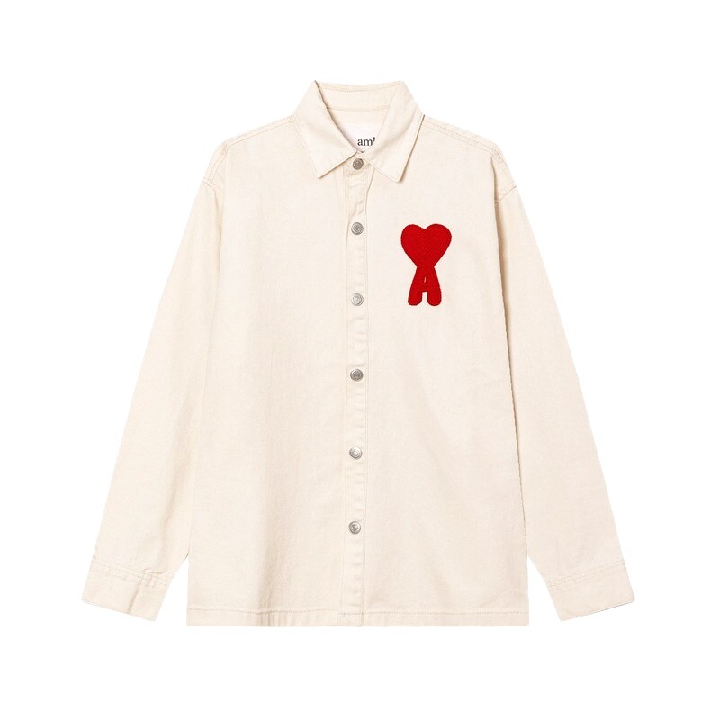 AMI Embroidered Love Wind Shirt