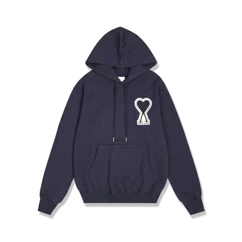 AMI Heart Pattern Hoodie