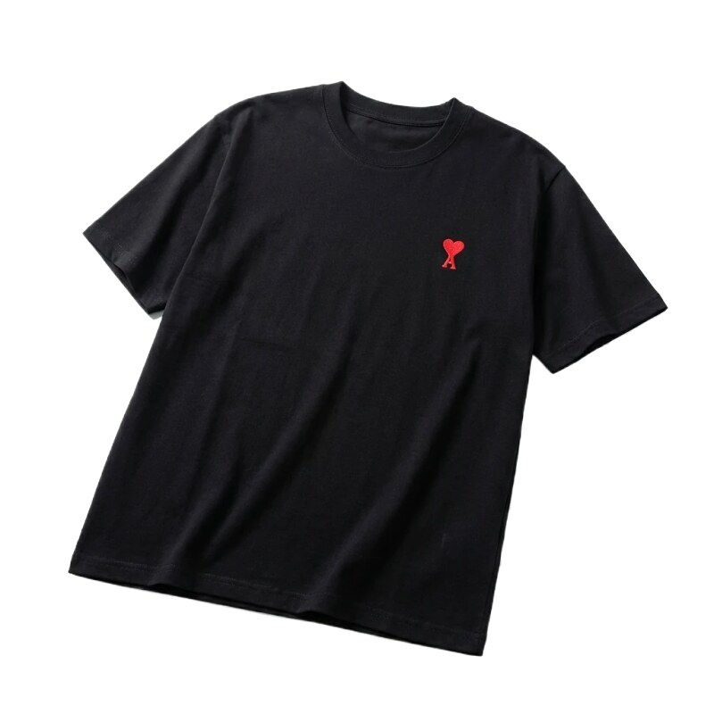 AMI Heart-shaped Simple Style T-shirt