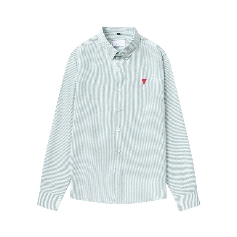 AMI Heart - Shaped Stripe Shirt