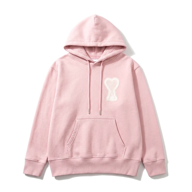 AMI Love Pink Hoodie