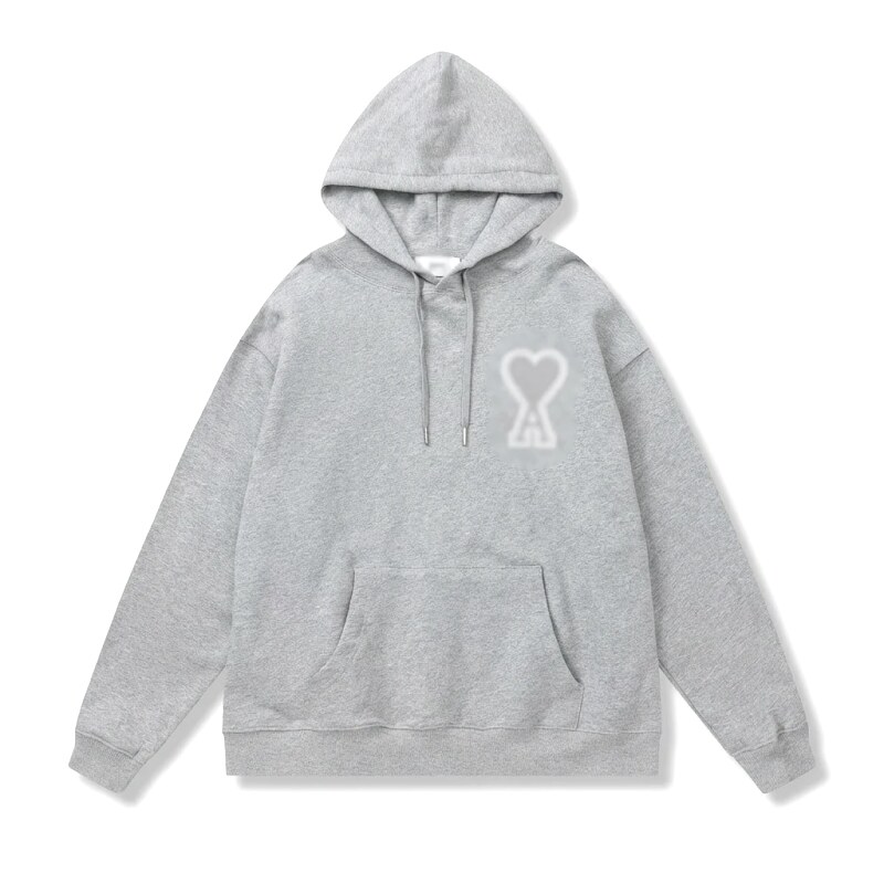 AMI Love Series Grey Hoodie