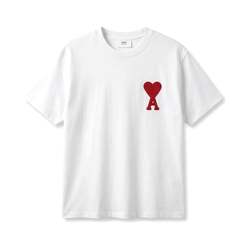 AMI Love Simple White T-shirt