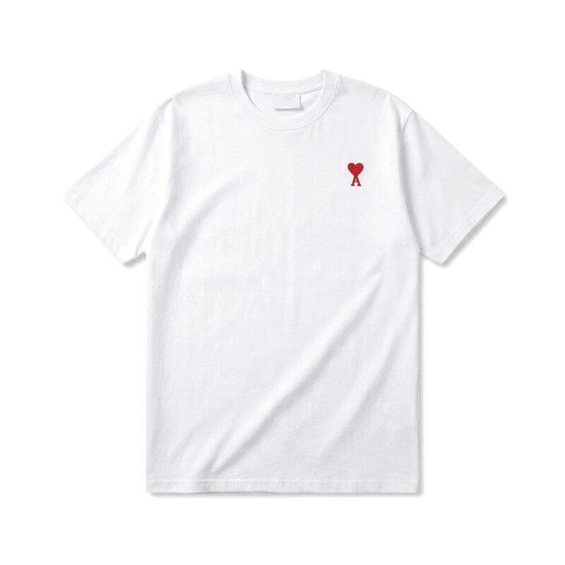 AMI Love Simple White T-shirt
