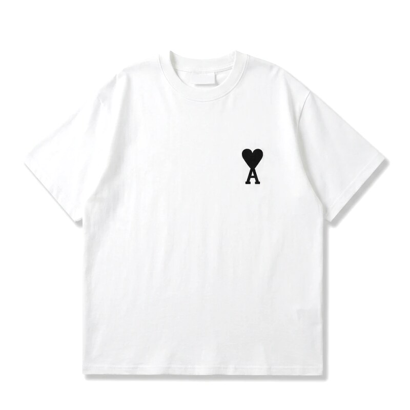 AMI Love Simple White T-shirt