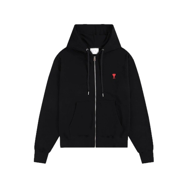 AMI Love Trend Brand Black Hoodie