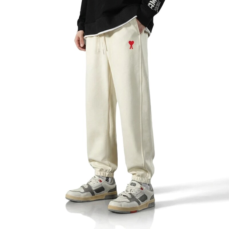 AMI Loving Leisure Style Off-white Pants