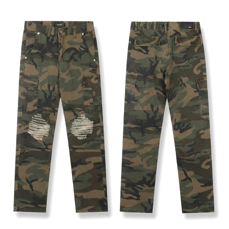 AMIRI camouflage-style work pants