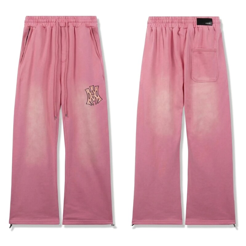 AMIRI casual style pink long trousers