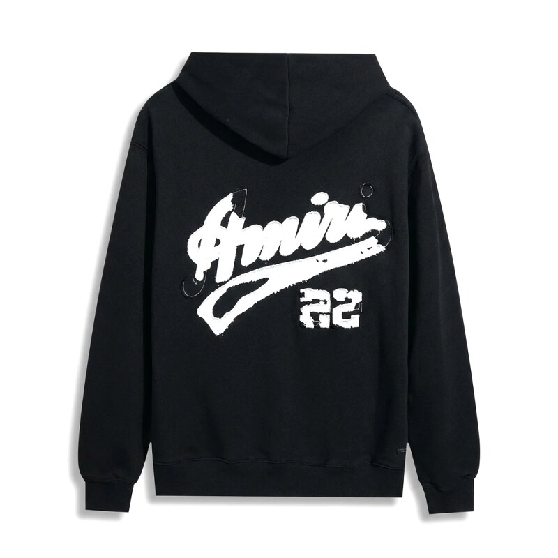 AMIRI Graffiti Style Black Hoodie