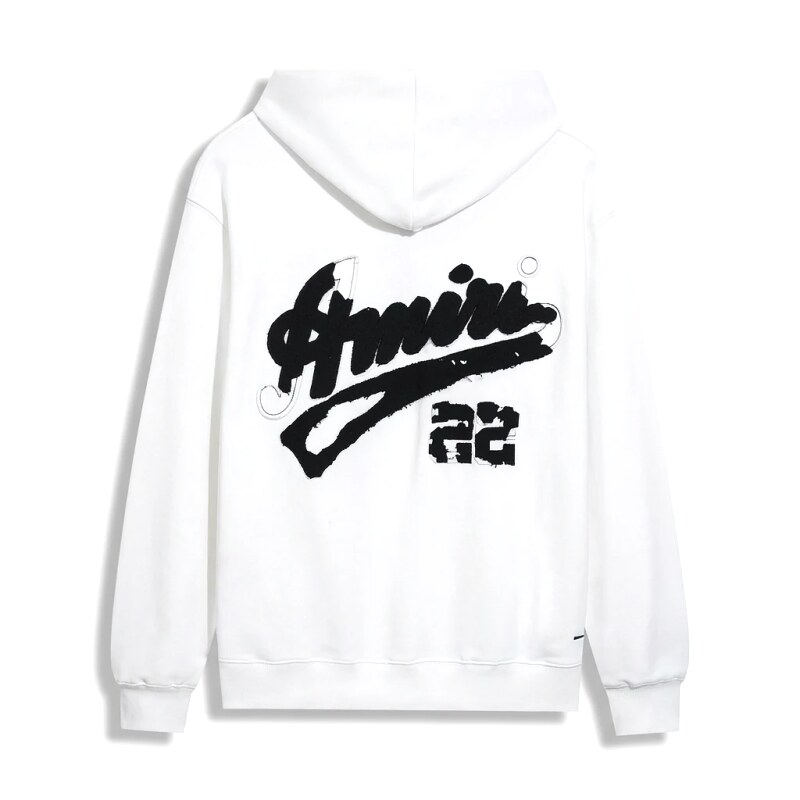 AMIRI Graffiti Style White Sweatshirt