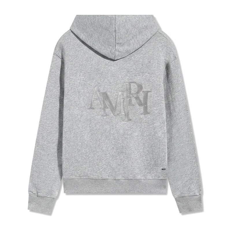 AMIRI grey minimalist style sweatshirt