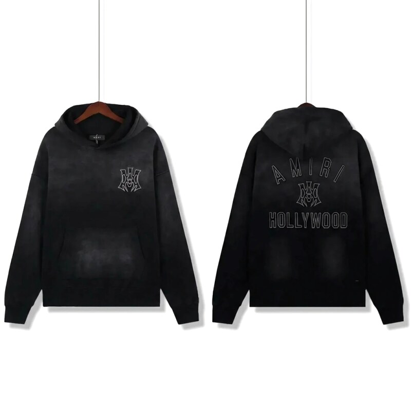 AMIRI Hollywood Collection Dark Style Hoodie
