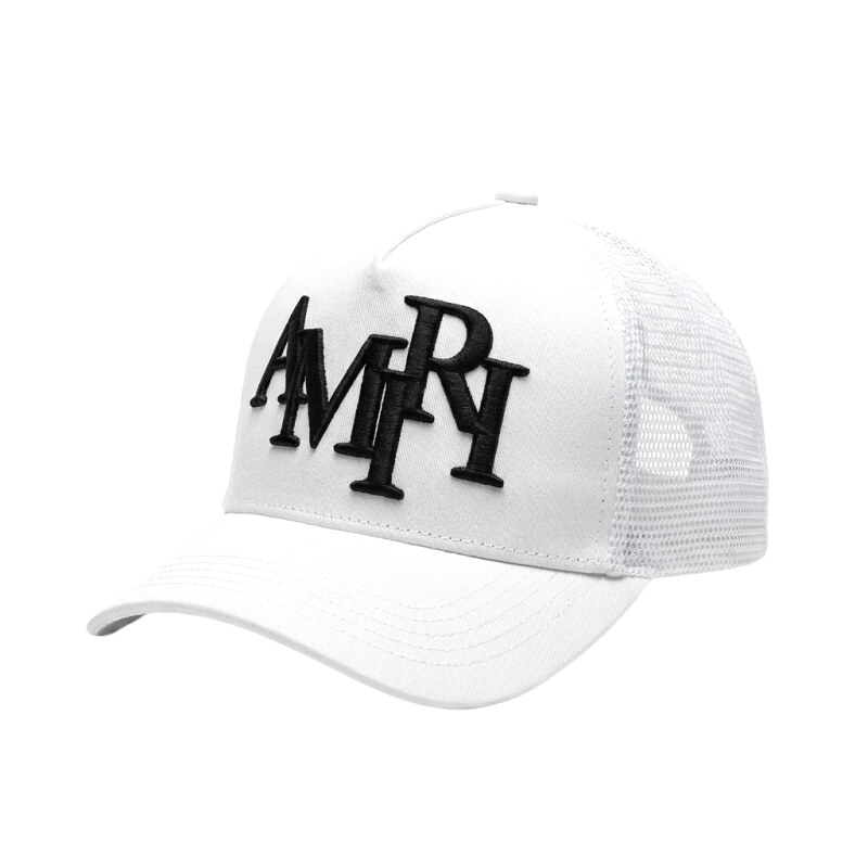 AMIRI Letter Style White Cap