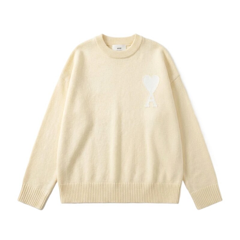 AMIRI Love Style Off-white Sweater