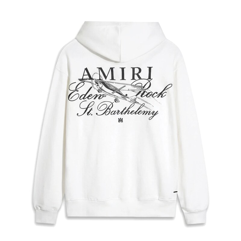 AMIRI Printed Casual White Sweatshirt