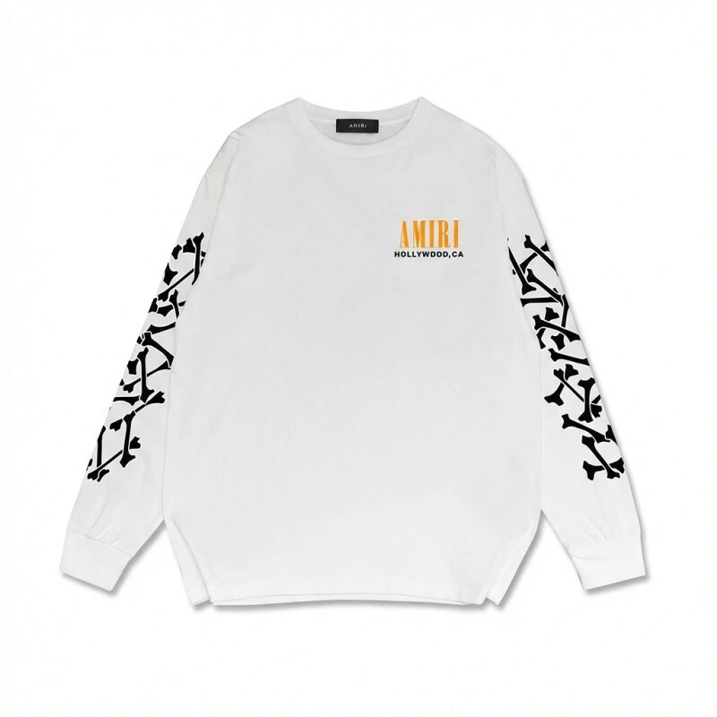 AMIRI Retro Style White Sweatshirt