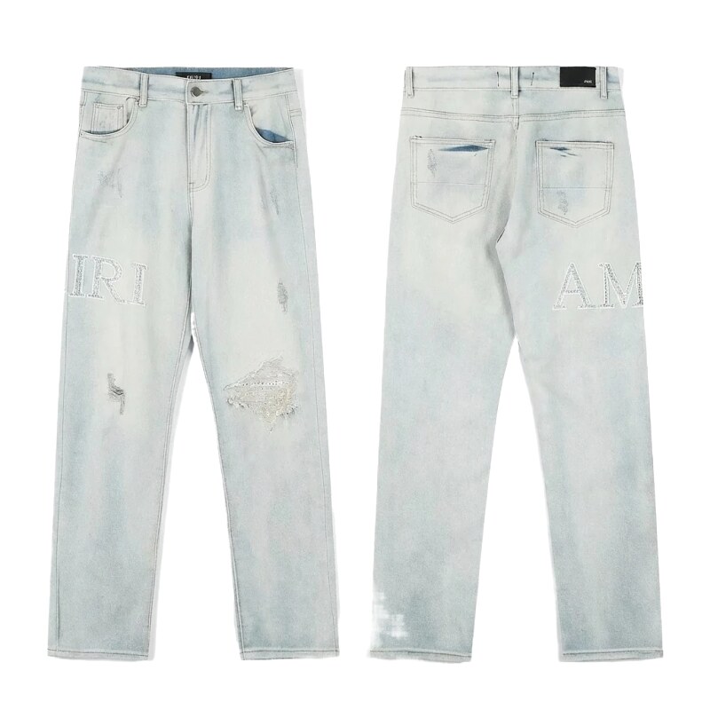 AMIRI Ripped Trendy and Cool Style Jeans