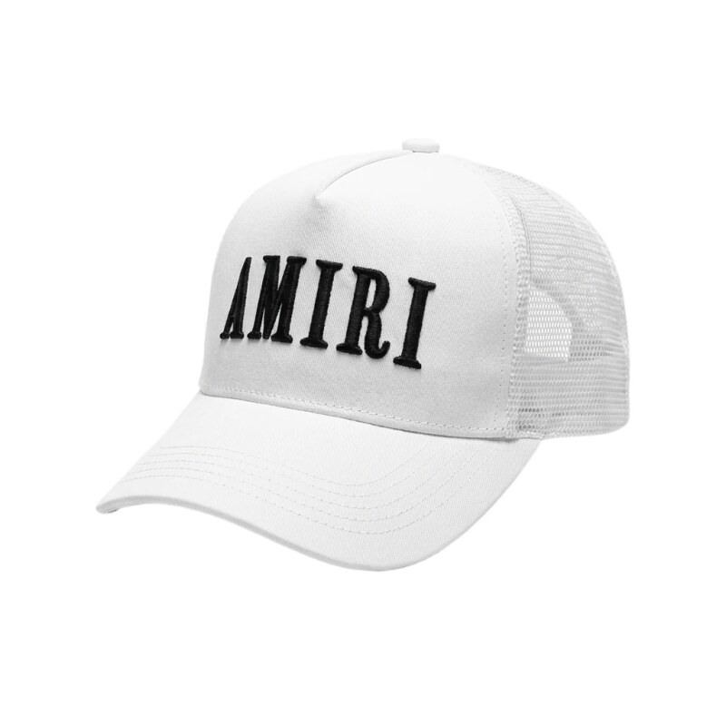 AMIRI Simple and Fashionable White Hat