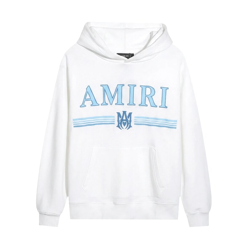 AMIRI simple style white hoodie