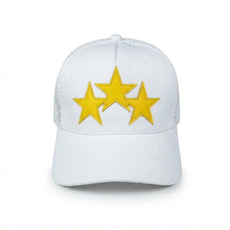 AMIRI Starry Trendy Cool Style White Hat