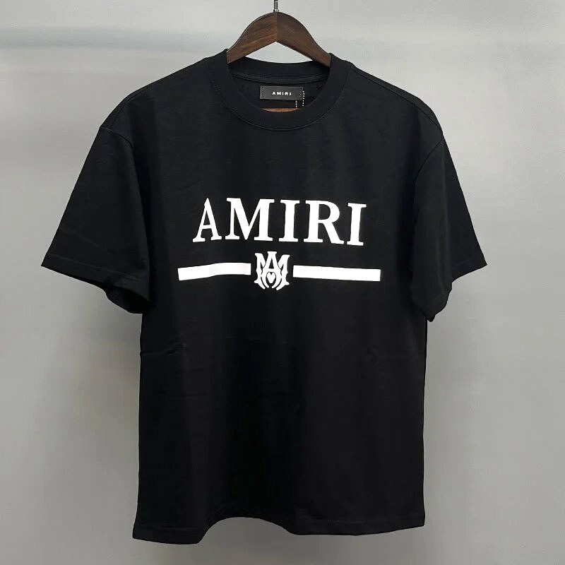 Amiri White Black Records Graphic T-Shirt Signature Detail