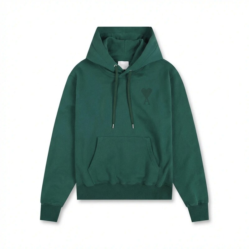 AMI's simple and loving style hoodie.
