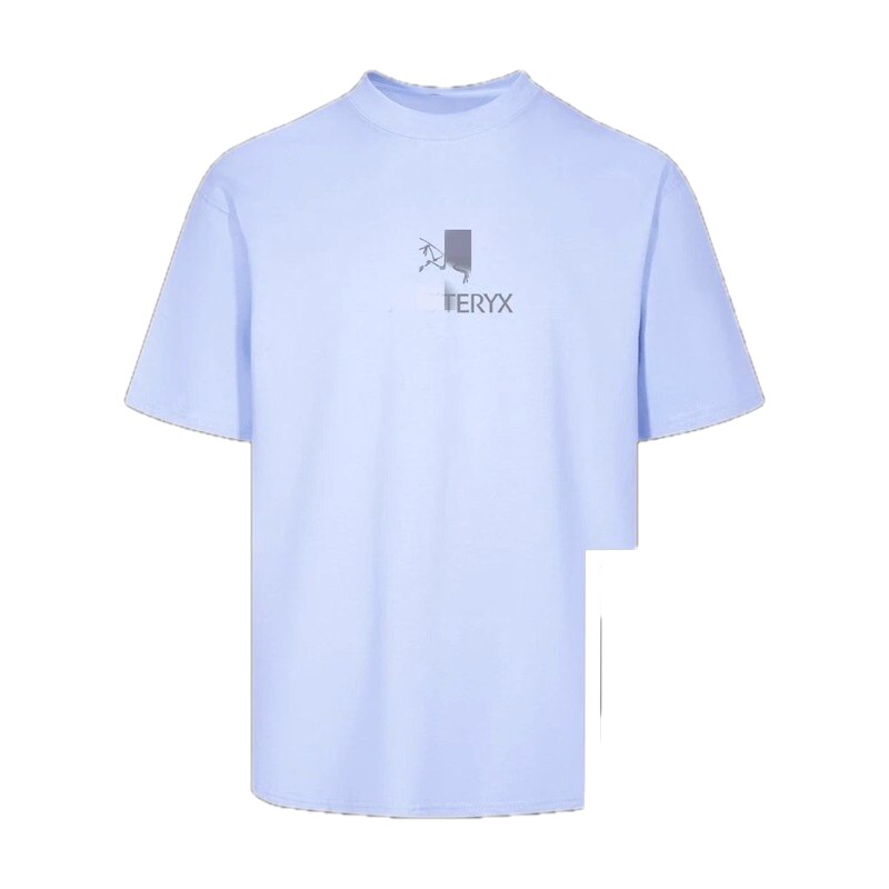 Arc'teryx Bone Logo Outdoor Casual Light Blue T-Shirt