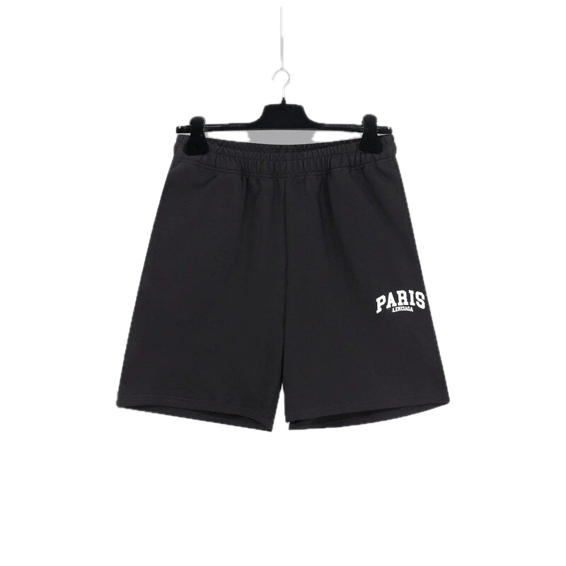 Balenciaga casual style black shorts