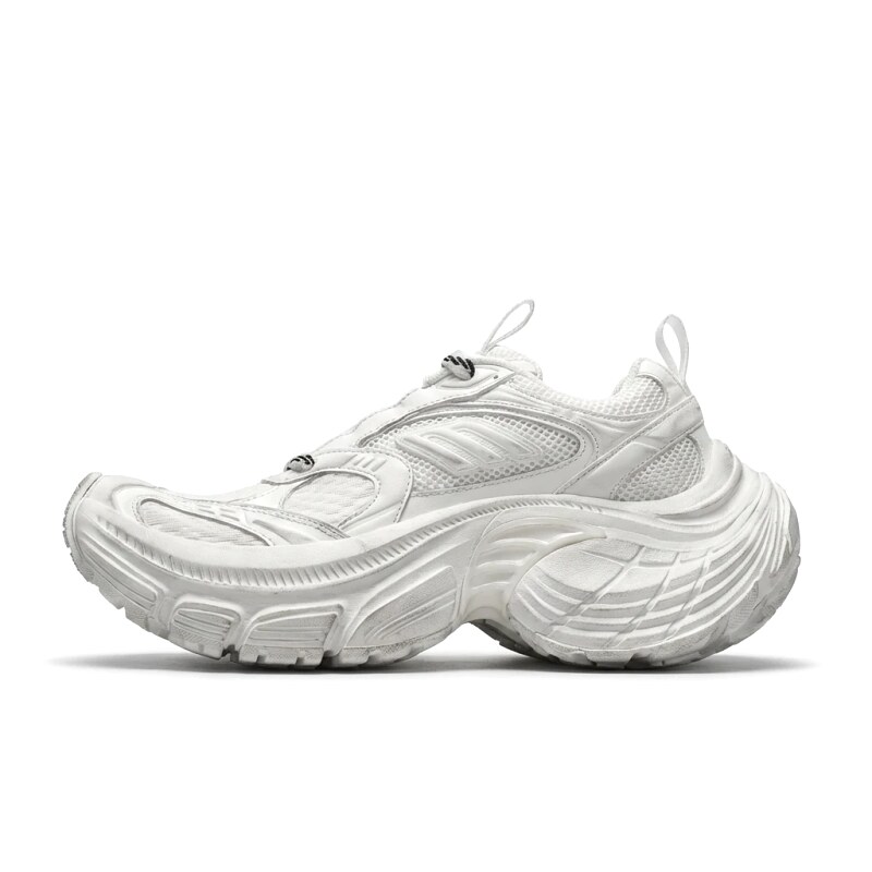 Balenciaga dad-style white shoes