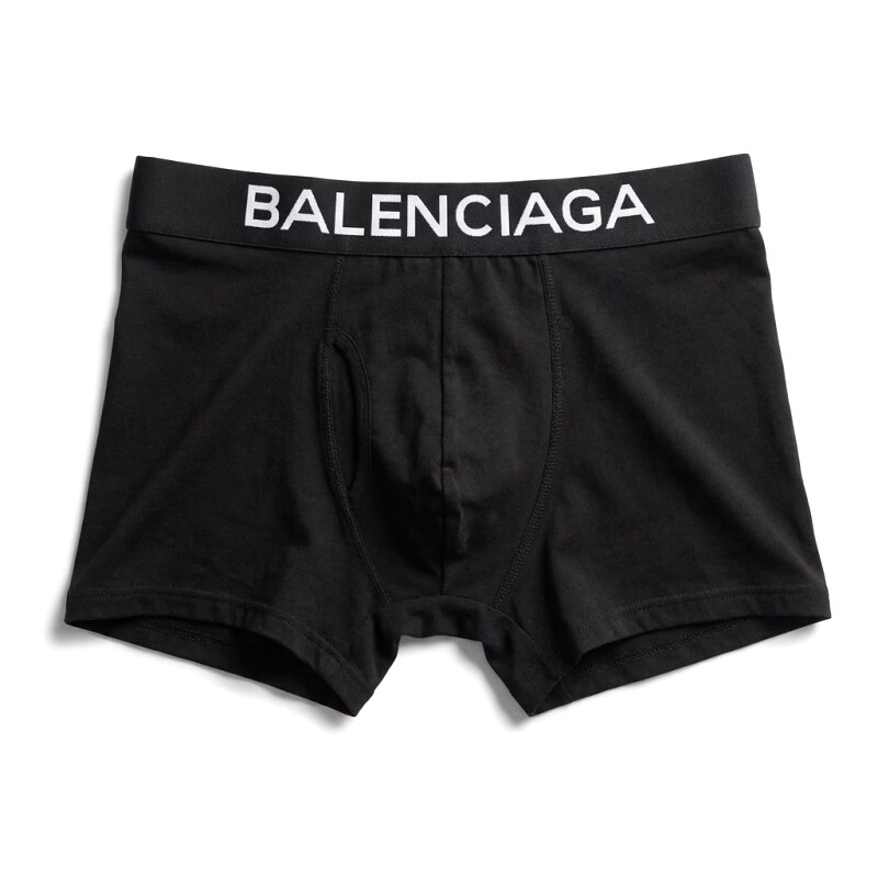 Balenciaga minimalist style black underwear