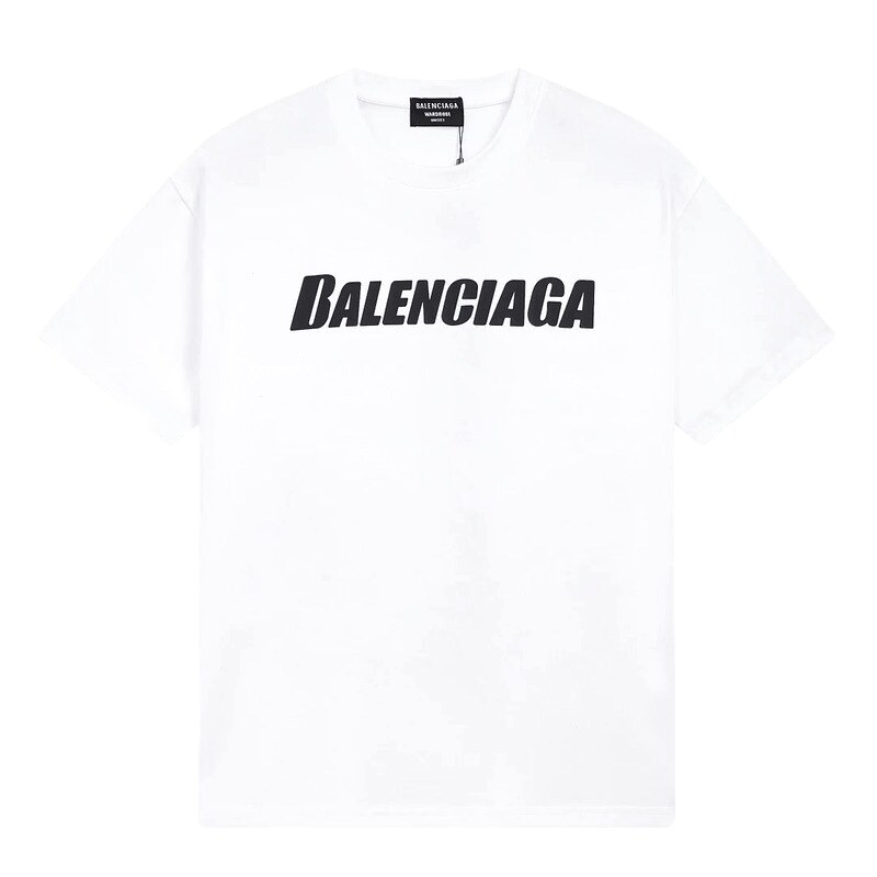 Balenciaga minimalist white T-shirt