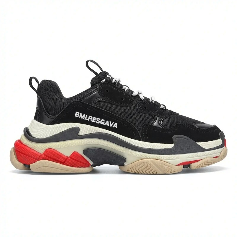 Balenciaga retro black and grey sneakers