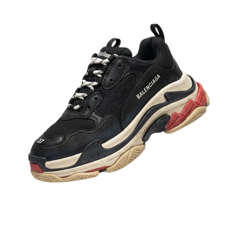 Balenciaga retro black sneakers