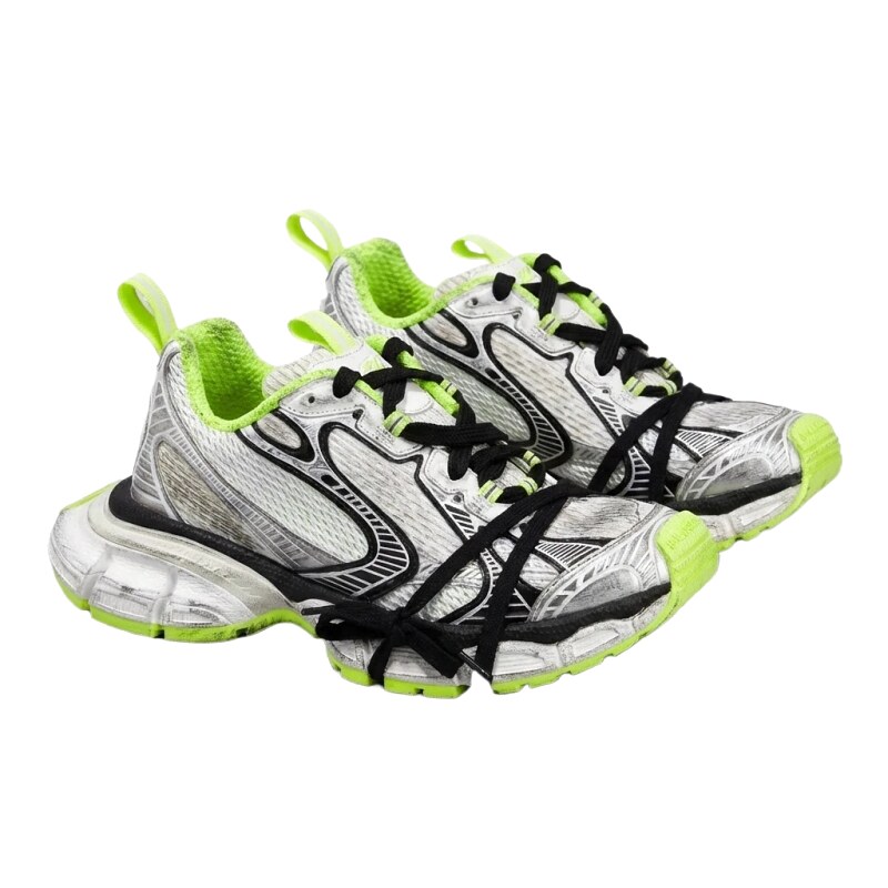 Balenciaga retro fluorescent sneakers