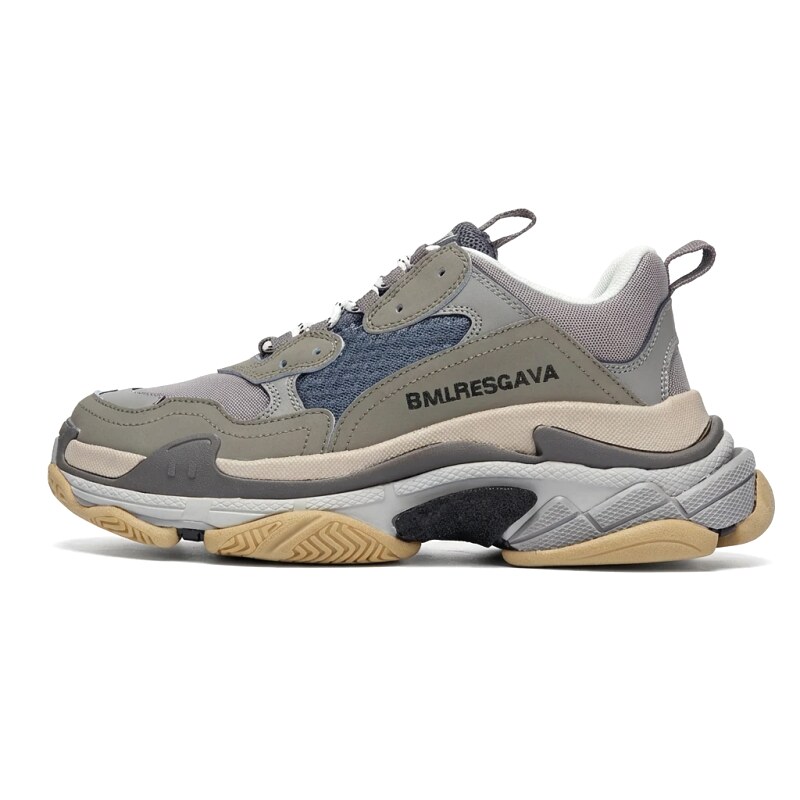 Balenciaga retro gray-brown sneakers